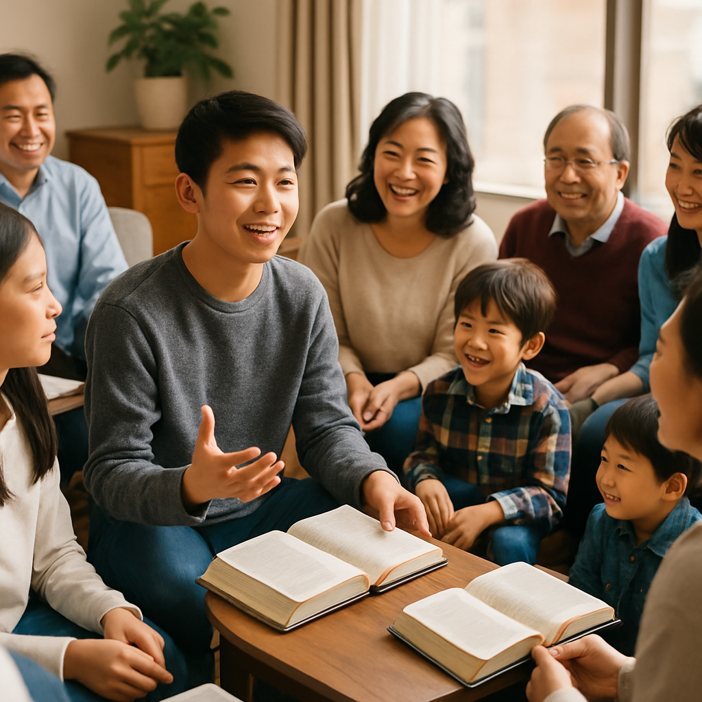Families and friends gather for Discovery Bible Study in Japan. We pray these DBS groups will turn into Disciple Making Movements in Japan that will not only multiply disciples but also lead to movements birthing movements.